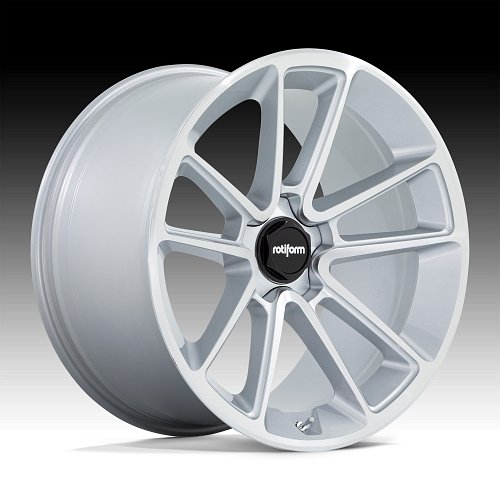 Rotiform BTL R192 Machined Silver Custom Wheels 1